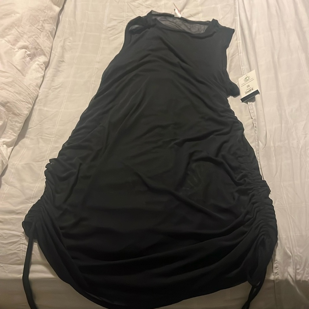 Black Swim suit see through cover. Size XXL (19)